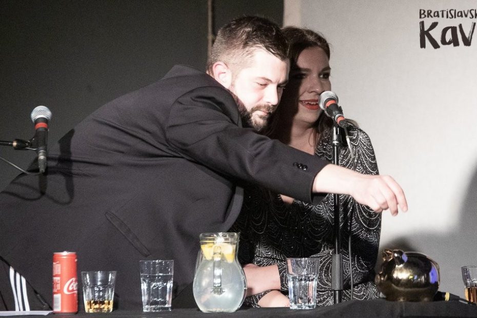 Joe Trendy a Simona v show Bratislavský kaviár